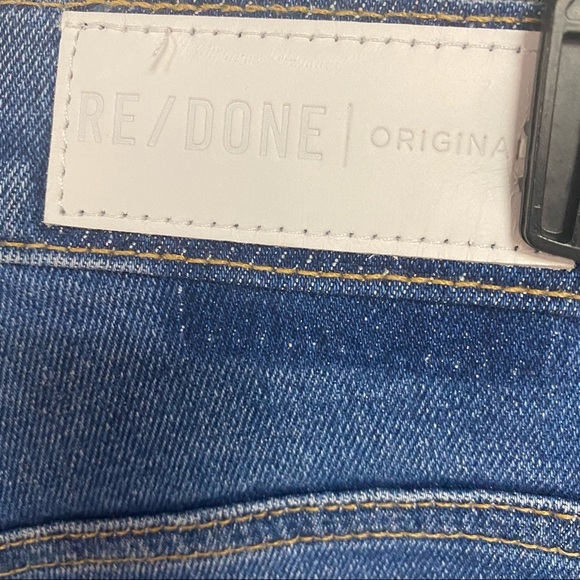 RE/DONE | 90’s Ultra High Rise Ankle Crop Jeans Size 25 NEW - Picture 15 of 17
